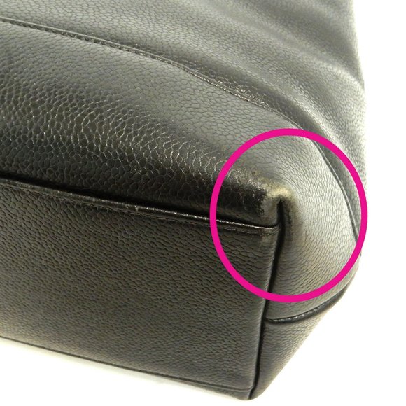 Chanel Black Leather Gold Chain Bag - Picture 8 of 11